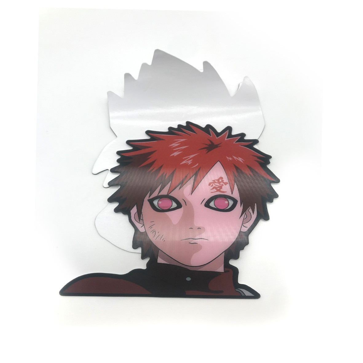 Manga Waterproof Cartoon Changing Flips Decals Lenticular 3D Anime Motion Stickers for Car Laptop Suitcase