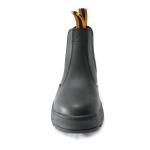 Waterproof Oil Resistant Work Boots , Black Chelsea Steel Toe Work Boots