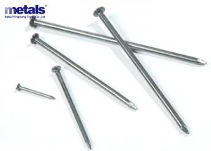 China Round Head Bwg9 Galvanized Framing Nails For Nail Gun Zinc Plating on sale