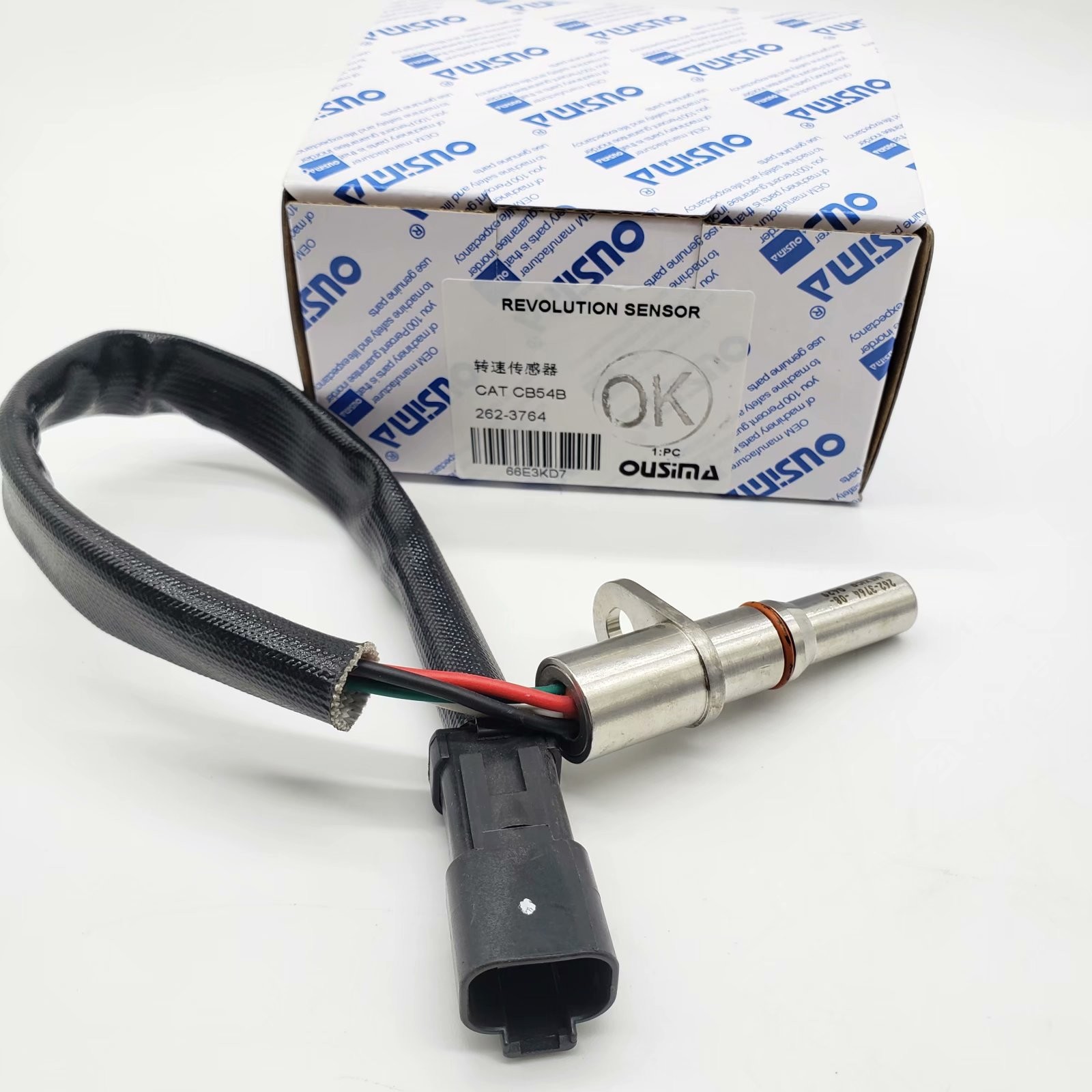 OUSIMSA Speed Revolution Sensor 262-3764 For Carter CB54B Speed Sensor 2623764