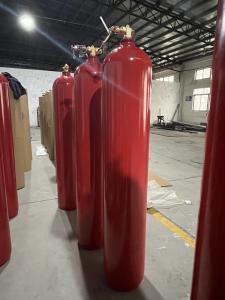China Co2 Extinguishing System 70Ltr Co2 Gas Cylinder In Battery Room wholesale