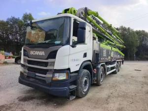 China 2022year Zoomlion 59M Concrete Pump Truck With Scania For Readymix Factory wholesale