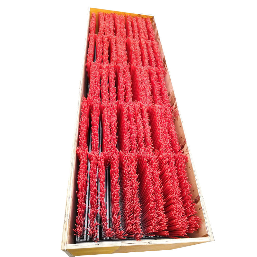 Metal Support 1.5m Forklift Sweeper Attachment Brush