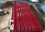 76mm 17mm Pre Painted Corrugated Roofing Sheet Corrugated Metal Wall Panels