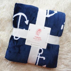 China Polyester Microfiber Flannel Blanket Digital Printing For Winter / Fall Warm Gift wholesale