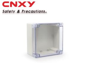 China Grey Plastic Junction Box Hole Drilling Chemical Resistance RoHS Approved wholesale