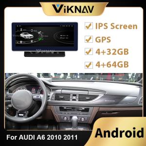 China LHD RHD Audi Android Radio Stereo GPS Navigation For A4 2010 2011 wholesale