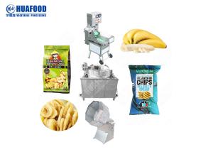 China Semi Automatic Plant 30kg 50kg 80kg 100kg Small Scale Plantain Chips Production Machine wholesale