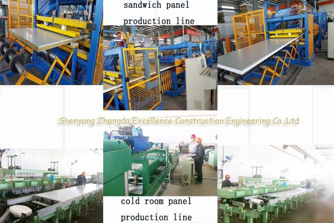 Rockwool/eps/pu metal roofing sandwich panel with low price