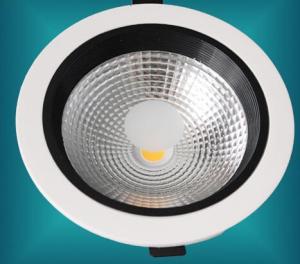 China 12W 15W 30W LED COB Downlight Beam Angle 120 degree anenerge Diameter240*Height80mm,Cut hole 220-230mm wholesale