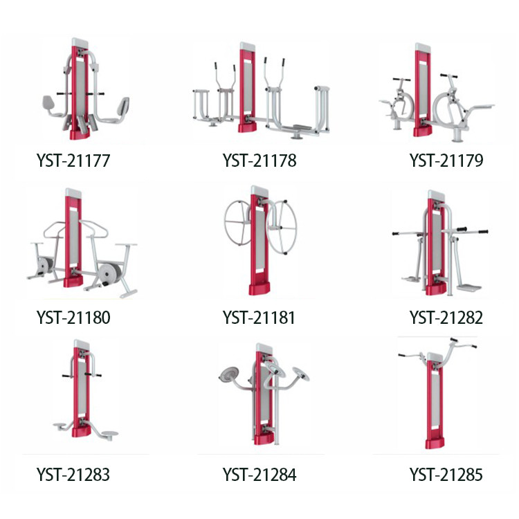 WPC Galvanized Steel Pipe Outdoor Fitness Equipment For Calisthenics