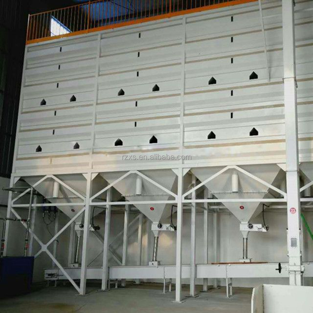 STGF50 5000 Ton Maize Rice Wheat Storage Machine Spiral Ventilation Corrugated Steel Grain Silo