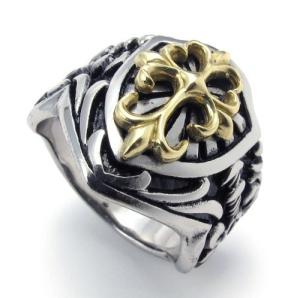 China Tagor Jewelry Super Fashion 316L Stainless Steel Casting Ring PXR203 wholesale