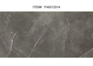 China 24 &quot; X 48&quot; Marble Ceramic Tiles Dark Grey Honed Modern Tile Classic Look wholesale