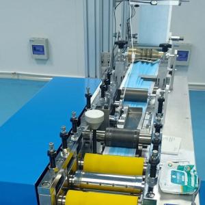 China Face Mask Machine Semi Automatic Plane Production Line Ear Band Non Woven Disposable Face Making Machine on sale
