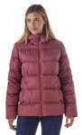 Crew Neck Collar Women's Heavy Down Jacket , Packable Outdoor Ski Down Coat