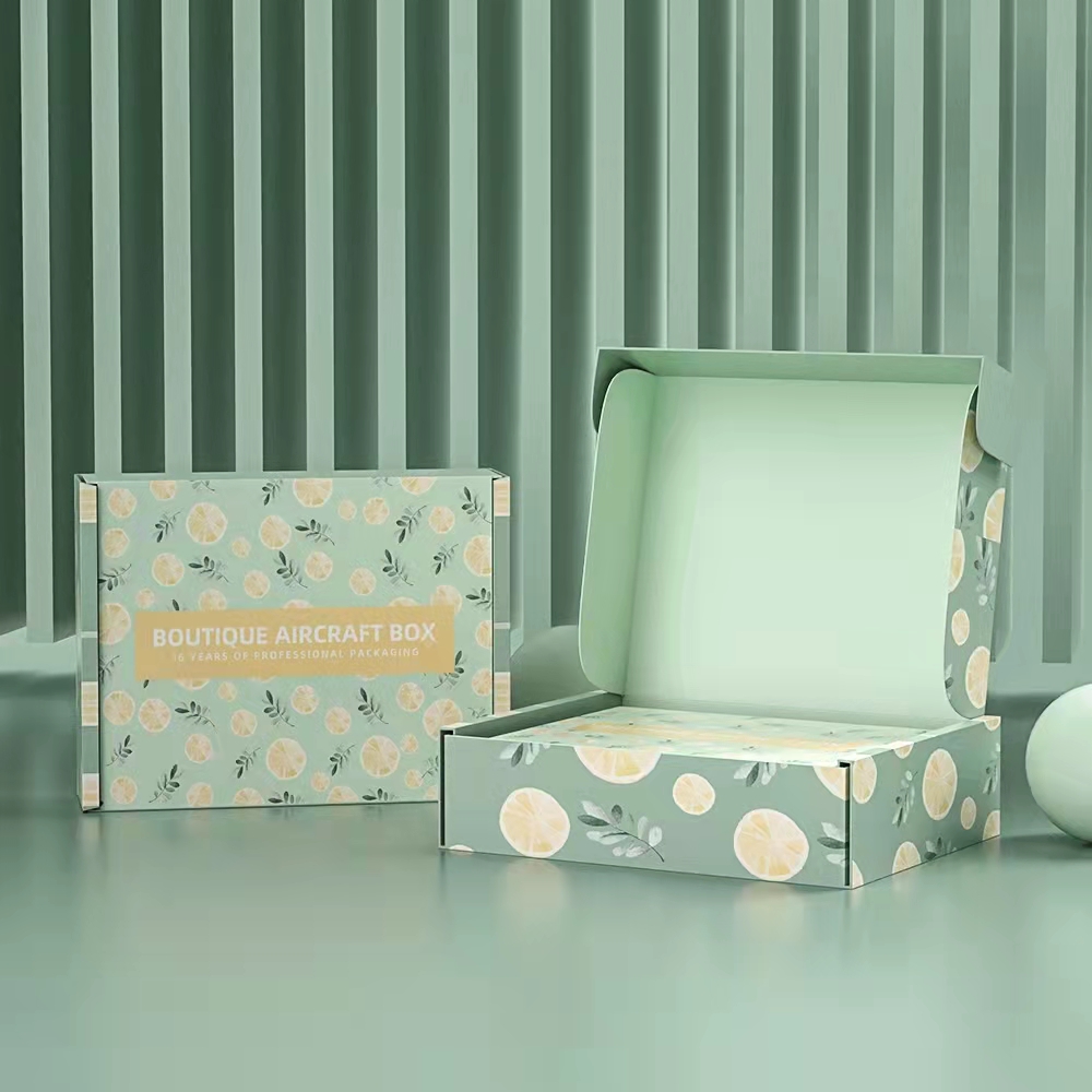 Custom Packaging Gift Box Shipping Packing Mailer Kraft Cardboard Folding Corrugated Paper Boxes