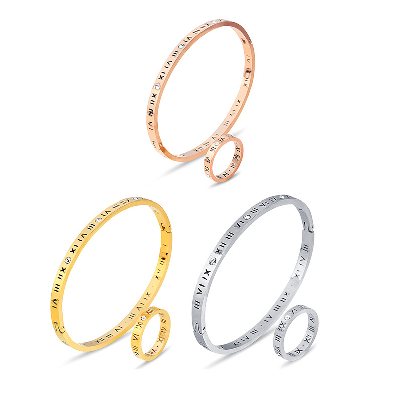 Stainless Steel Wrist Bangle Bracelet Nonreligious 4mm Width 18g Weight