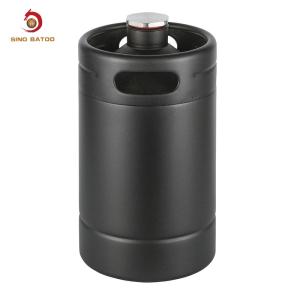 China Stainless Steel 64 OZ Mini Keg Growler 26cmx13.6cm wholesale