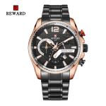 3 Amt Waterproof Mens Stainless Steel Watches Caseback Mineral Crystal Glass