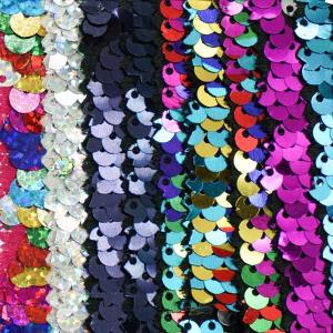China 380GSM Sequins Fabric wholesale