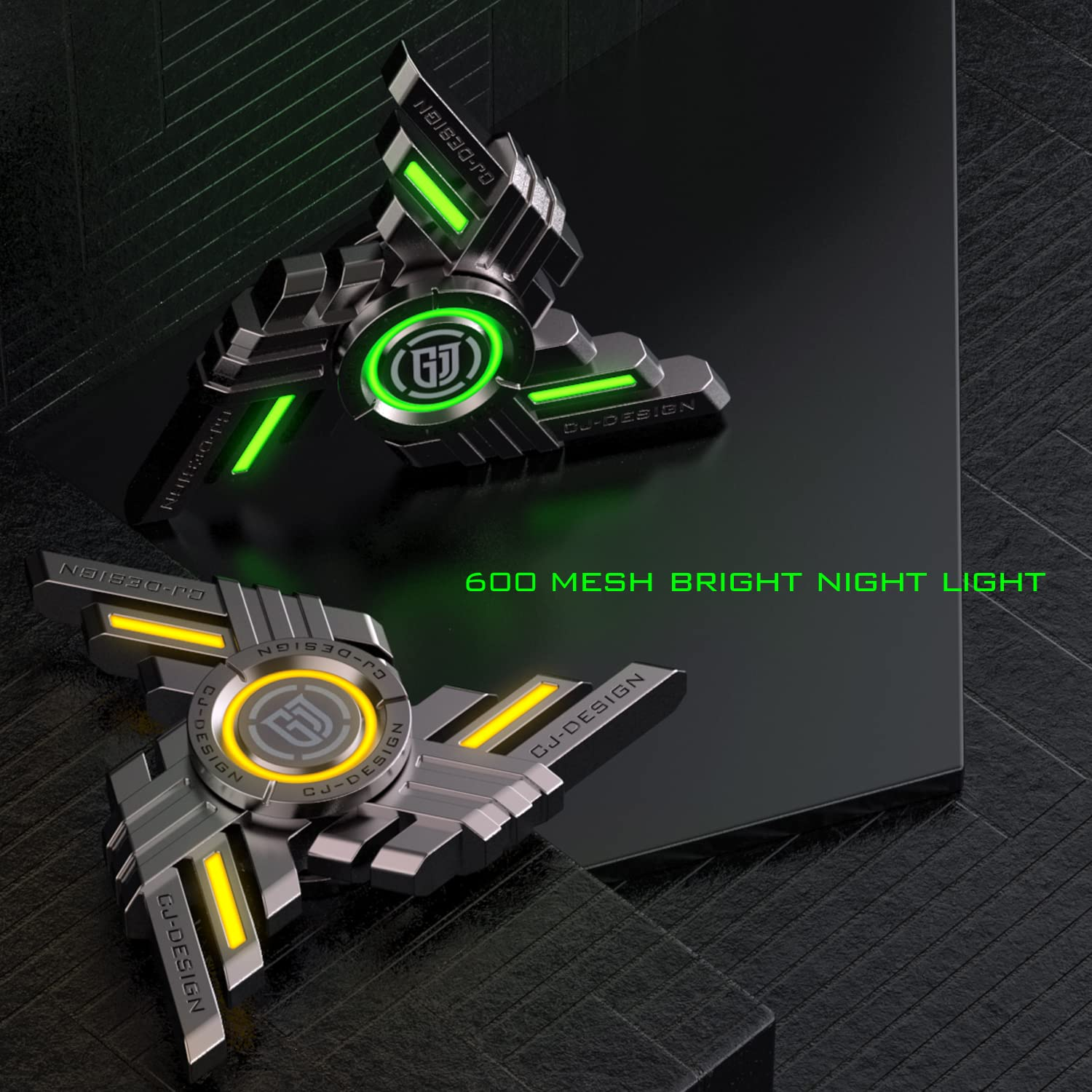 Metal Fidget Spinner Puzzle Anti-Anxiety Toy for Release Pressure and Stress Relief