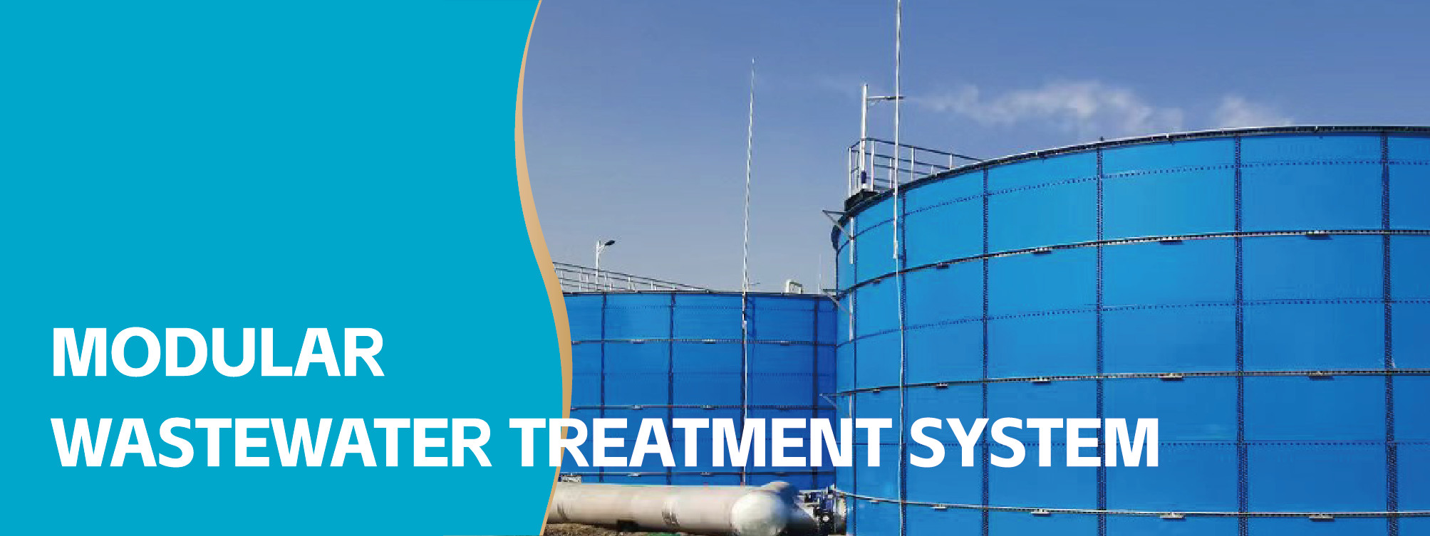 AO Sewage Treatment Plant 2.2kw Is Used For Sewage Treatment Works