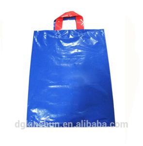 China 2017 most popular custom printed biodegradable plastic hand shopping bags wholesale