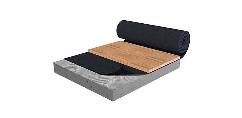 acoustic material closed cell foam for carpet underlay