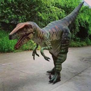 China raptor dinosaur Real dinosaur costume for sale wholesale