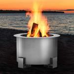 Outdoor Heating Wood Burning Portable Smokeless Fire Pit Outdoor Backyard Garden