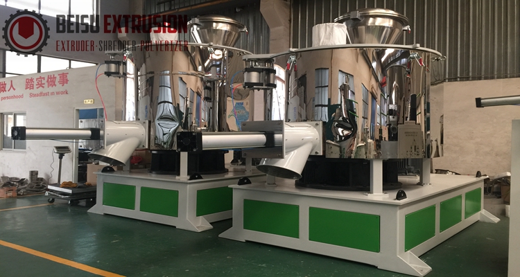 BEISU Factory SRL-W800/2500 High speed mixer machine for PVC/PE/PP/SPC/EVA