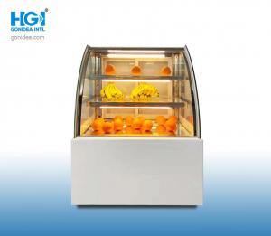 China Food Shop Glass Table Top Cake Display Chiller 900*1200mm 220V 50Hz wholesale