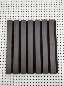 China 2400mm Natural Wood Veneer Slats With Fire Retardant Class B1 wholesale