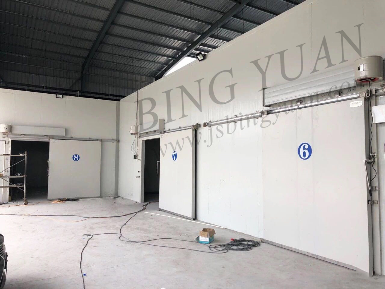R404A 460V 8HP Cold Storage Refrigeration Units , Cold Room Compressor