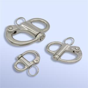 China stainless steel fixed snap shackle ,stainless steel rigging hardware wholesale