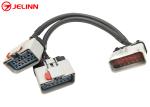 RP1226 14 Pin 14pin One Male to Dual Female Splitter Y Cable