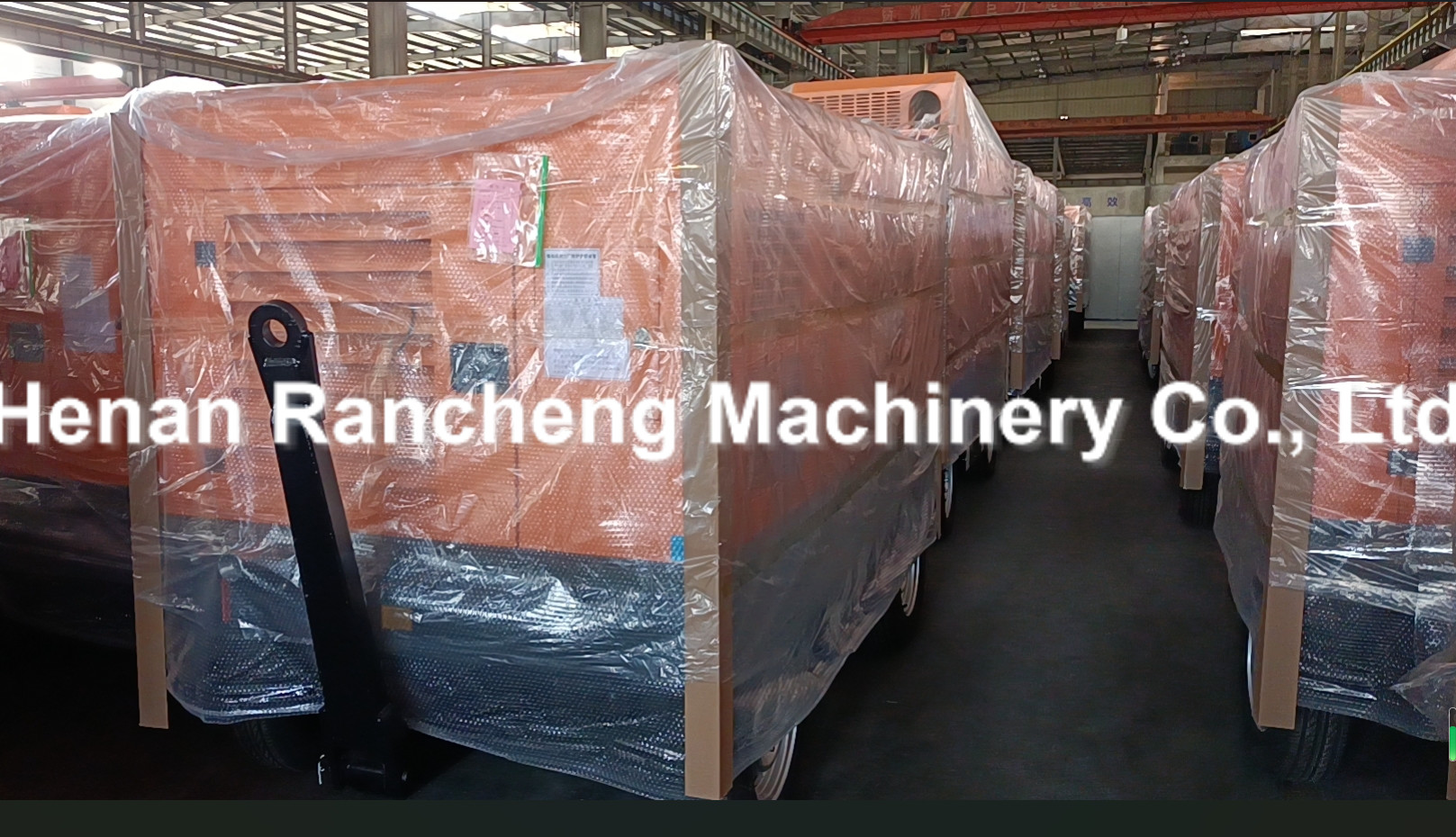 20 - 17 Bar Pressure Drilling Air Compressor 194KW 18 - 19m³ / Min Capacity
