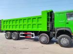 Used Sinotruck HOWO 6*4 Dump Truck Green Large-Heavy Duty Truck Engine Capacity