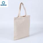 Custom Logo Shopping Cotton Linen Flax Burlap Shopping Bag