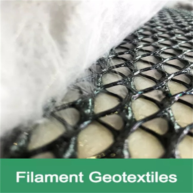 Luxin Composite Drainage Geonet with Geotextile Length 50m/100m/Customer Specification