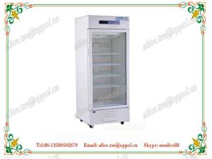 China OP-1020 Customize Size Capacity Display Freezer , Glass Door OEM Drug Freezer wholesale