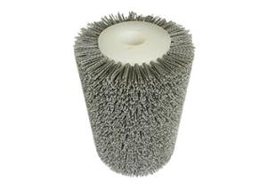 China Multipurpose Nylon Bristle Brush White / Black Color For Food Machine Industry wholesale