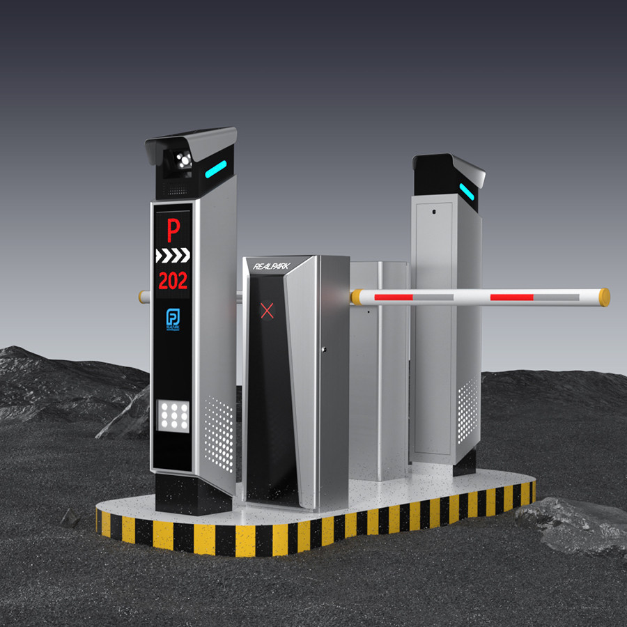 Vehicles ALPR Smart Parking System With 5MP Car Number Plate Recognition Camera