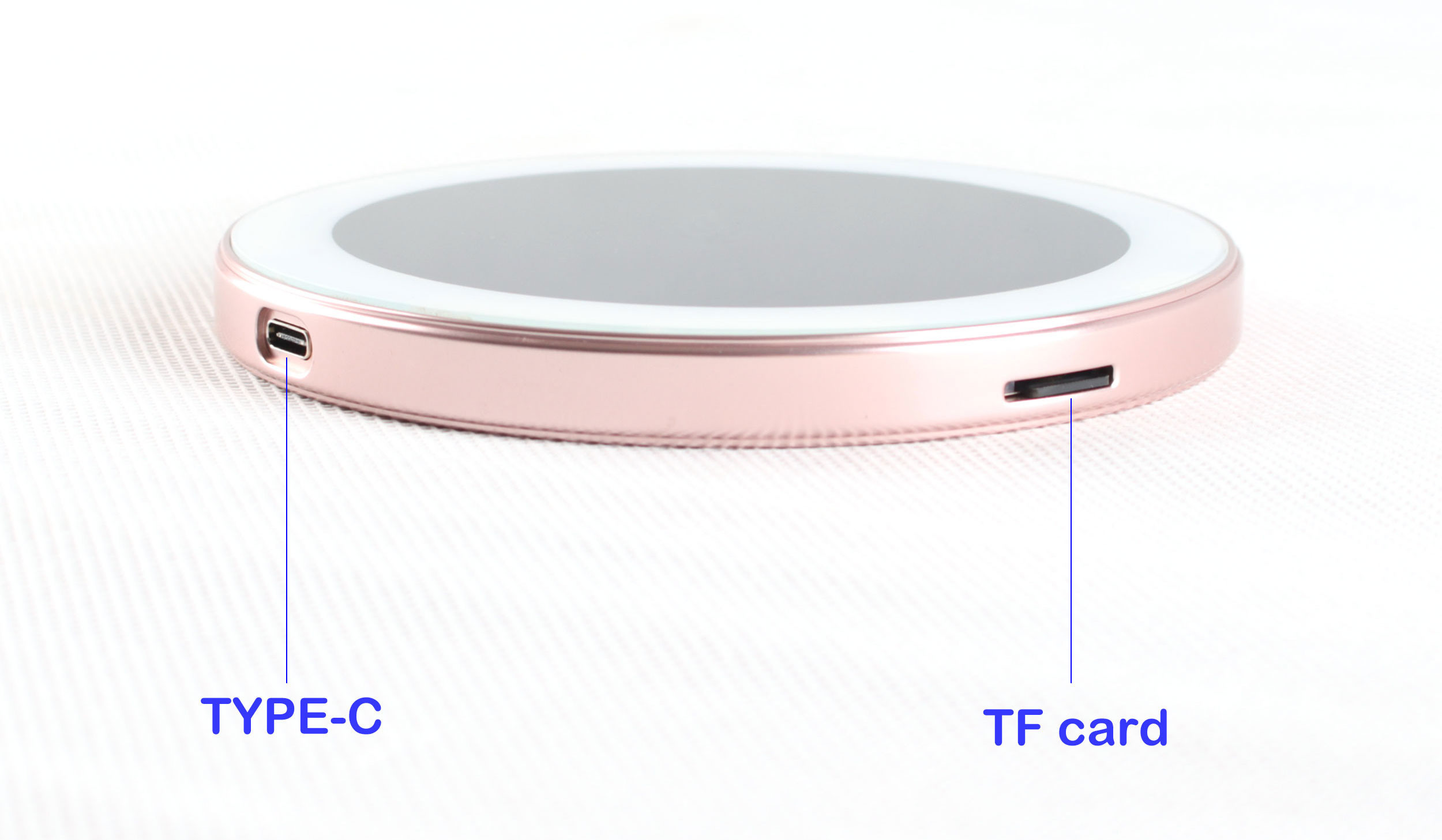 350 Nits 5 Inch Round LCD Display Android 1080x1080 1300:1