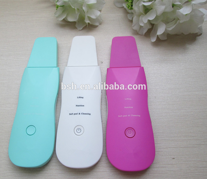 BF1201 Ultrasonic Facial Skin Scrubber Cleaner Skin Rejuvenation Anti-aging Machine