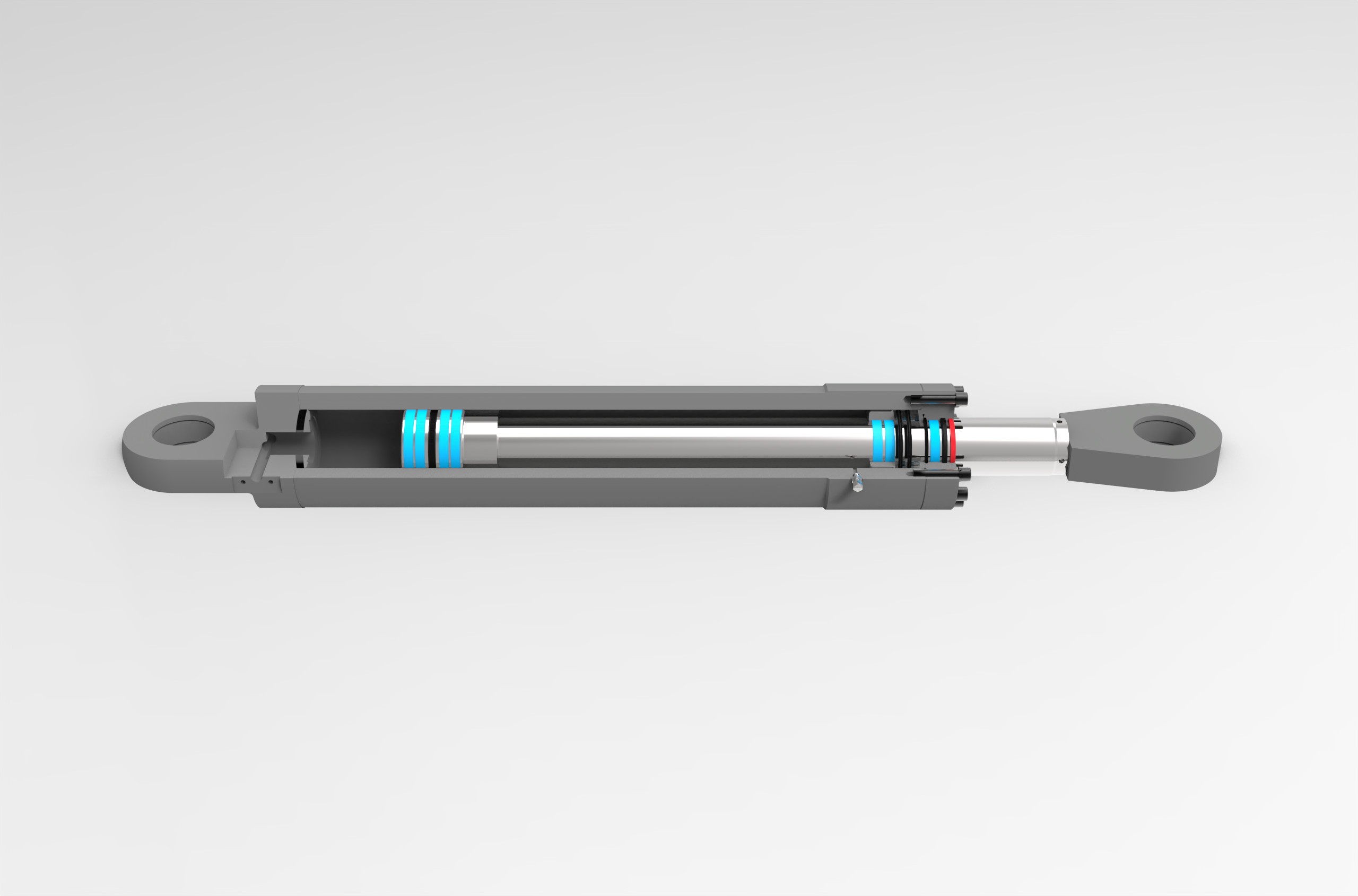 Custom Hydraulic Cylinders For Forging Plants / Custom Made Hydraulic Cylinders