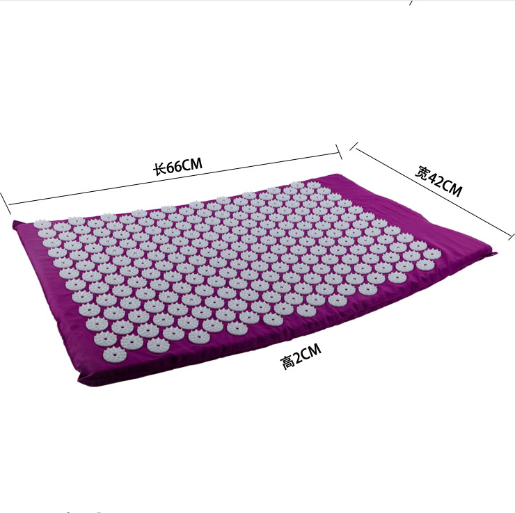 Multi Colors ABS Plastic Yogi Bare Acupressure Mat Bed Of Nails Yoga Mat Antiwear