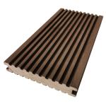 Commercial Grade ISO9001 50mm 27mm WPC Solid Decking