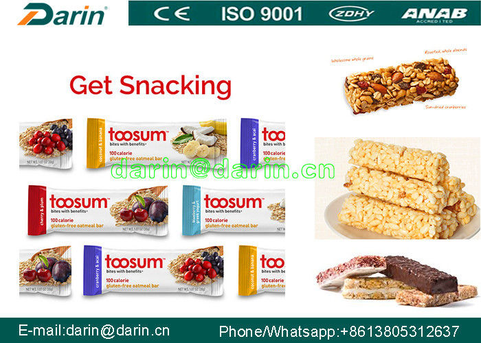 Chocolate Cereal Bar Making Machine stantless steel 304 Material